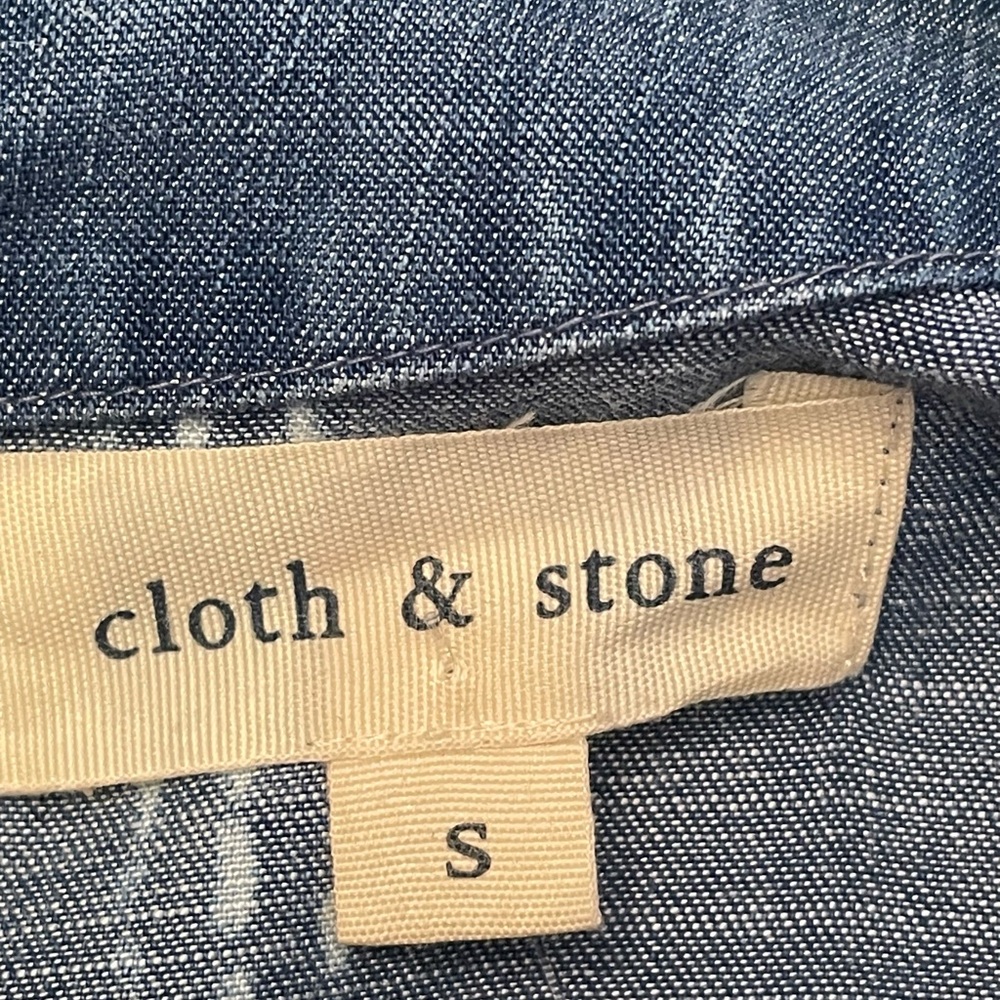 Cloth & stone woman’s full zip back long sleeve top, size‎ small - Picture 7 of 9